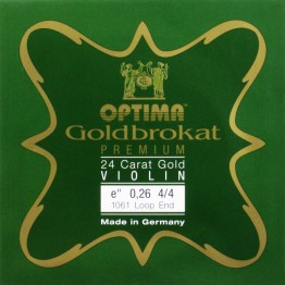 سیم می ویولن اپتیما گلدبرکات پوشش طلای 24 عیار (انتها حلقه)- 1061L